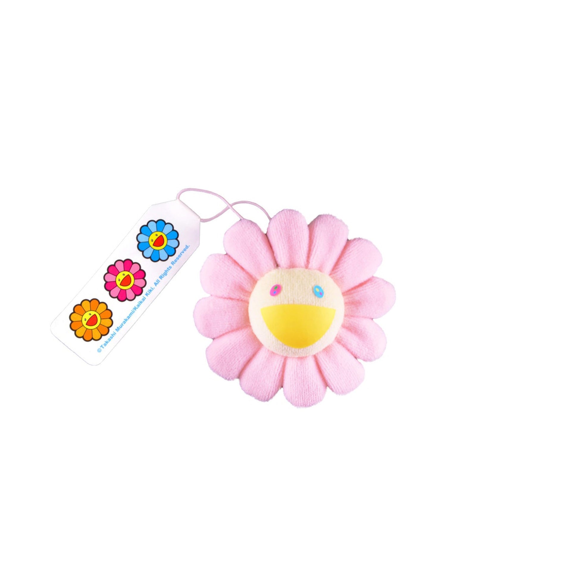 Takashi Murakami Flower Plush Pin Light Pink, Collectibles- re:store-melbourne-Murakami