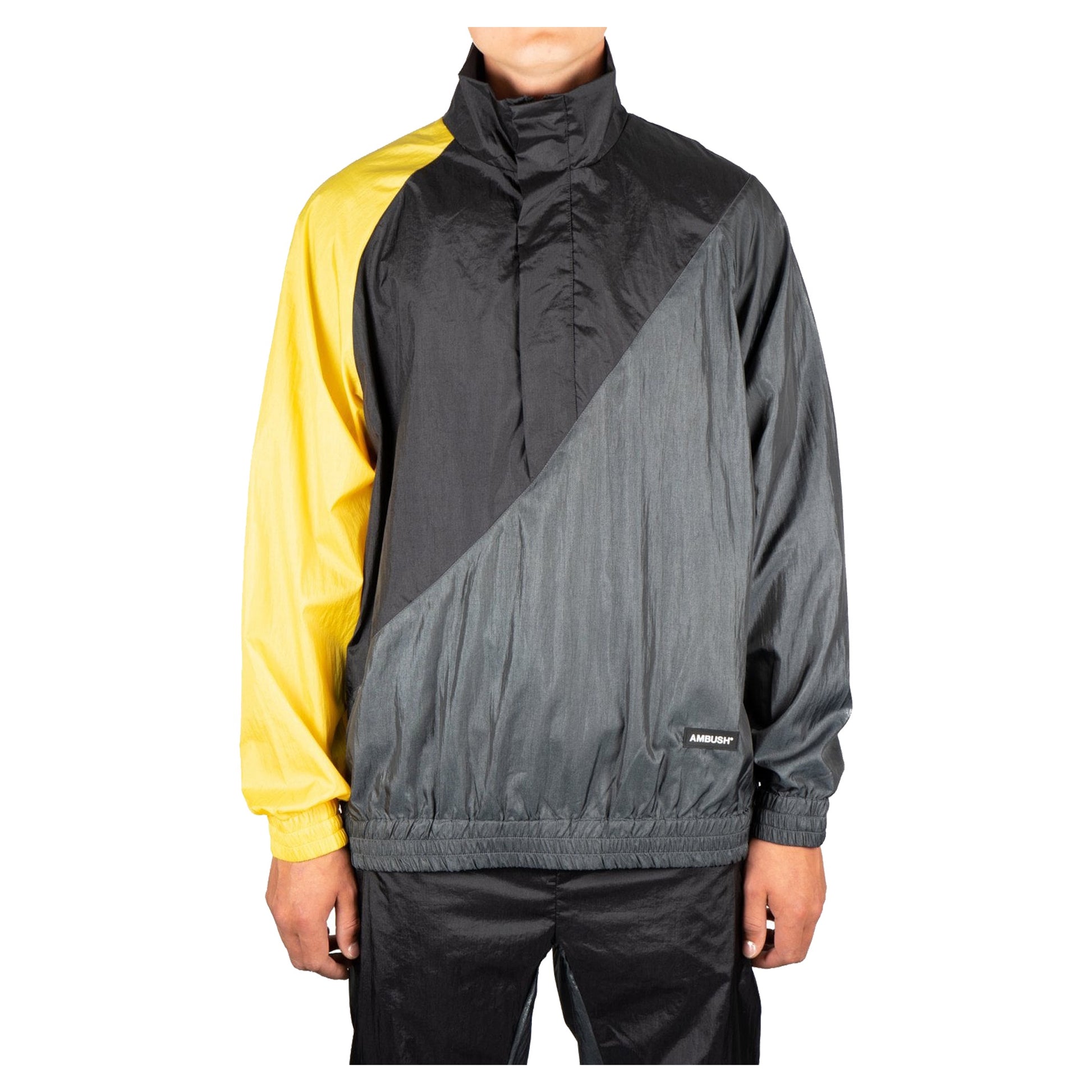 Ambush Black Striped Track Top, Clothing- dollarflexclub