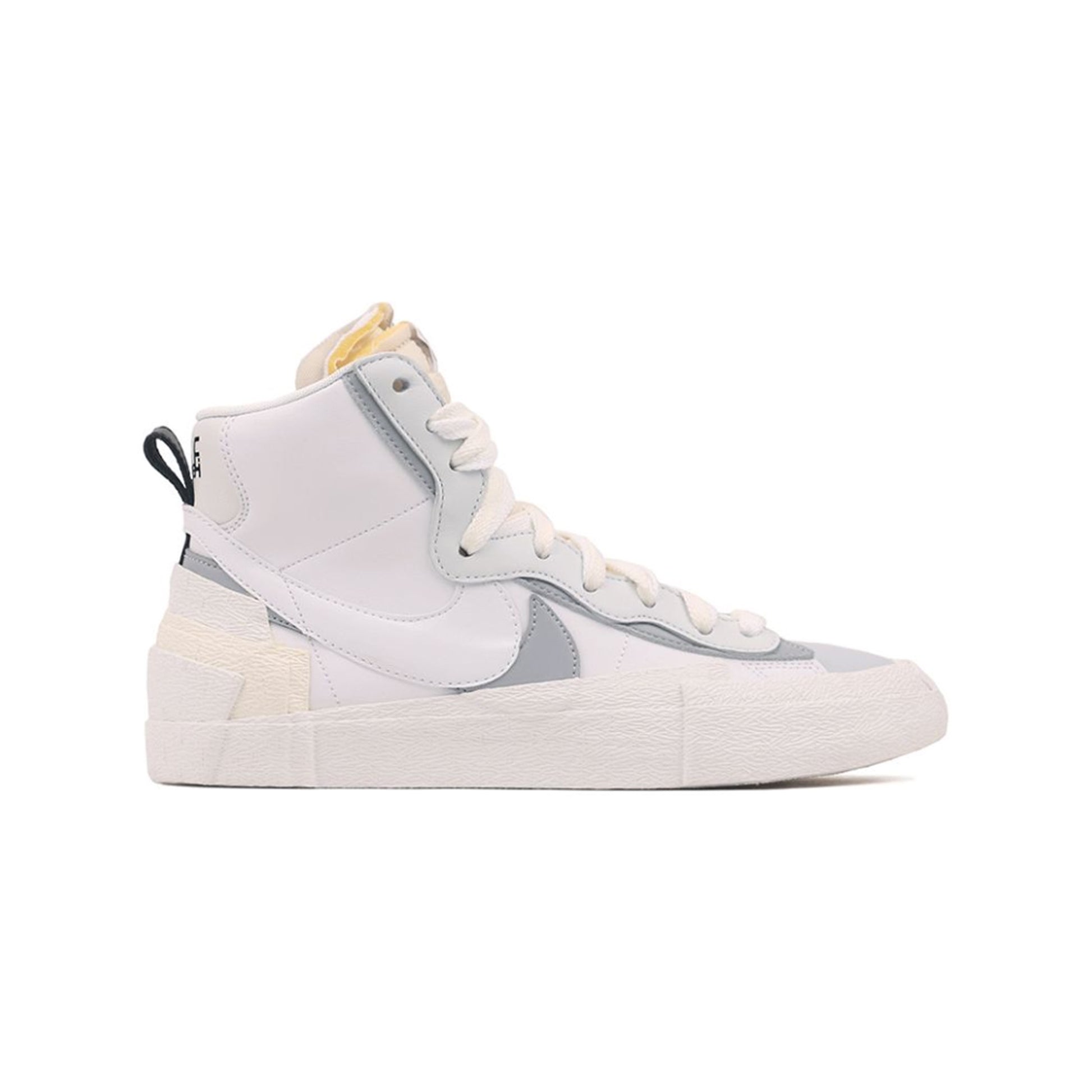 Nike Blazer Mid sacai White Grey, Shoe- dollarflexclub