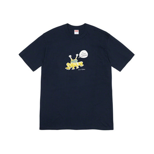 Supreme Daniel Johnston Frog Tee NAVY, Clothing- re:store-melbourne-Supreme