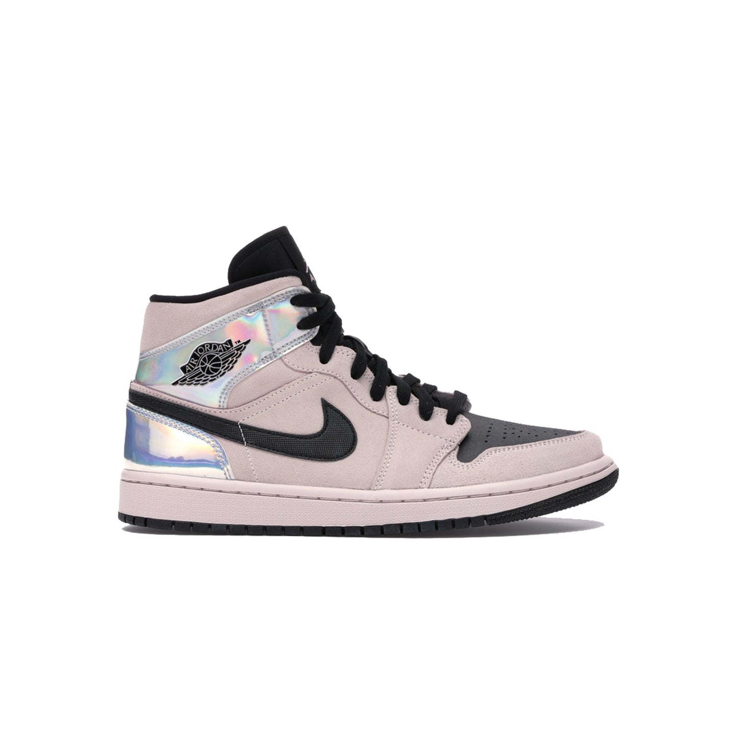 Jordan 1 Mid Dirty Powder Iridescent (W), Shoe- dollarflexclub