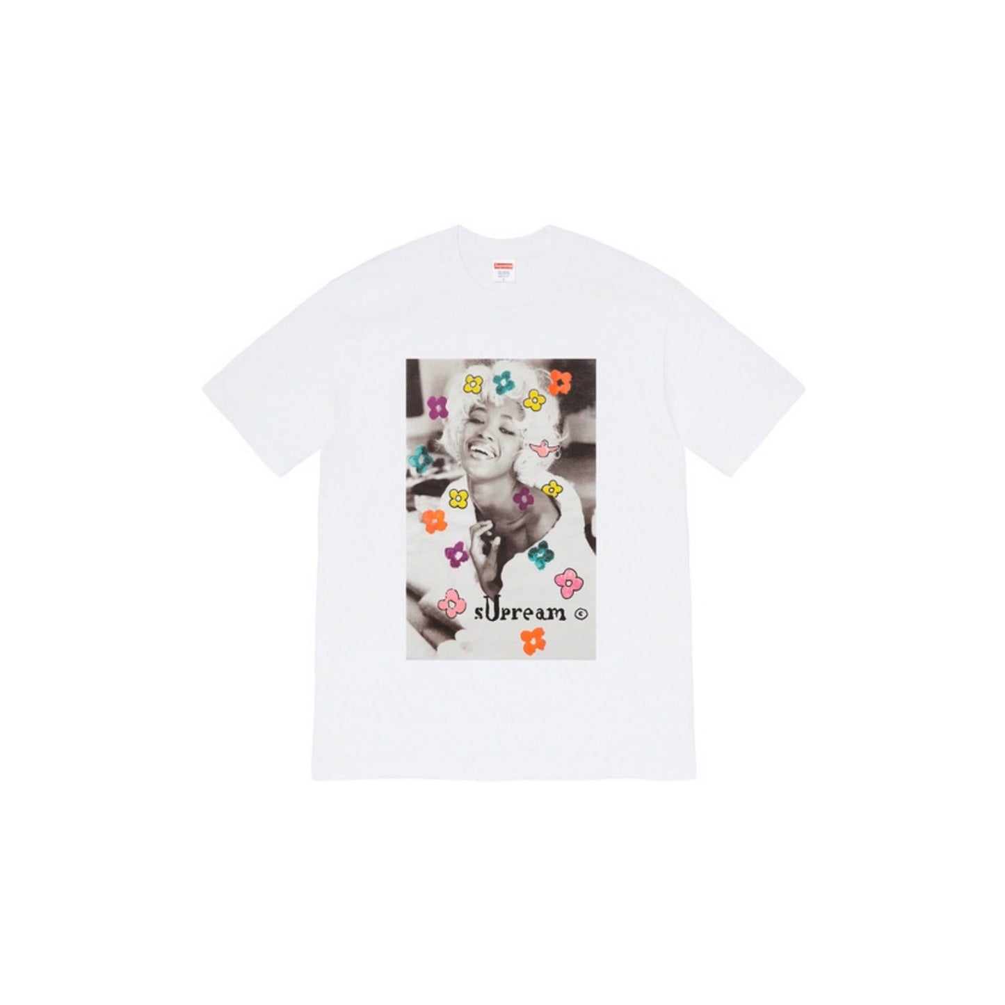 Supreme Naomi Tee White, Clothing- dollarflexclub