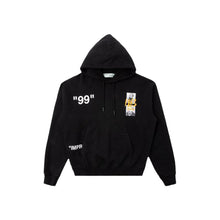 Load image into Gallery viewer, Off-White Summer Graphic Print Hoodie -Black, Clothing- dollarflexclub

