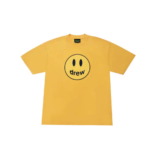 Justin Bieber x Drew House Mascott SS Tee - Golden Yellow, Clothing- re:store-melbourne-Drew House