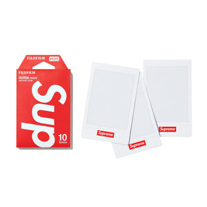 Supreme Fujifilm instax Mini Instant Film (Pack of 10) White, Collectibles- re:store-melbourne-Supreme