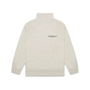 Fear of God Essentials Pull-over Mockneck Oatmeal Heather, Clothing- re:store-melbourne-Fear of God Essentials