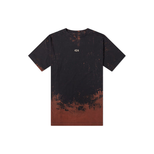 424 Reworked Bleached Tee, Clothing- dollarflexclub