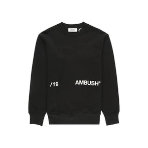 Ambush AW19 Crewneck Sweat Black, Clothing- re:store-melbourne-Ambush