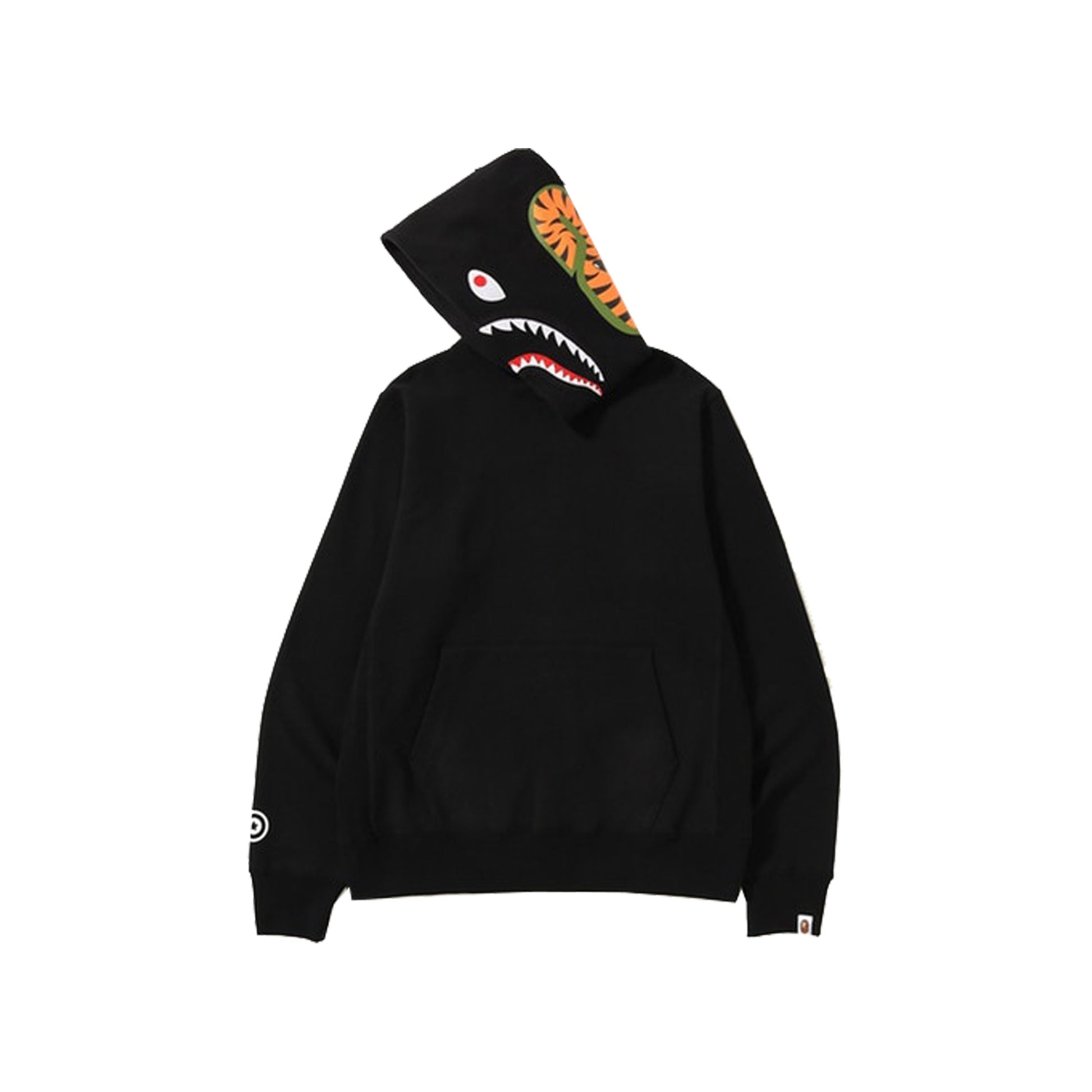 BAPE Shark Pullover Hoodie Black, Clothing- dollarflexclub