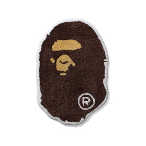 BAPE Ape Head Rug Brown, Collectibles- dollarflexclub