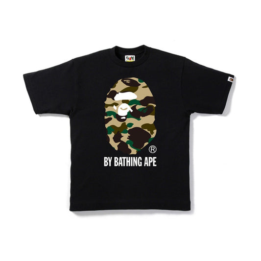 BAPE 1st Camo By Bathing Ape Tee Black/Camo, Clothing- re:store-melbourne-Bape