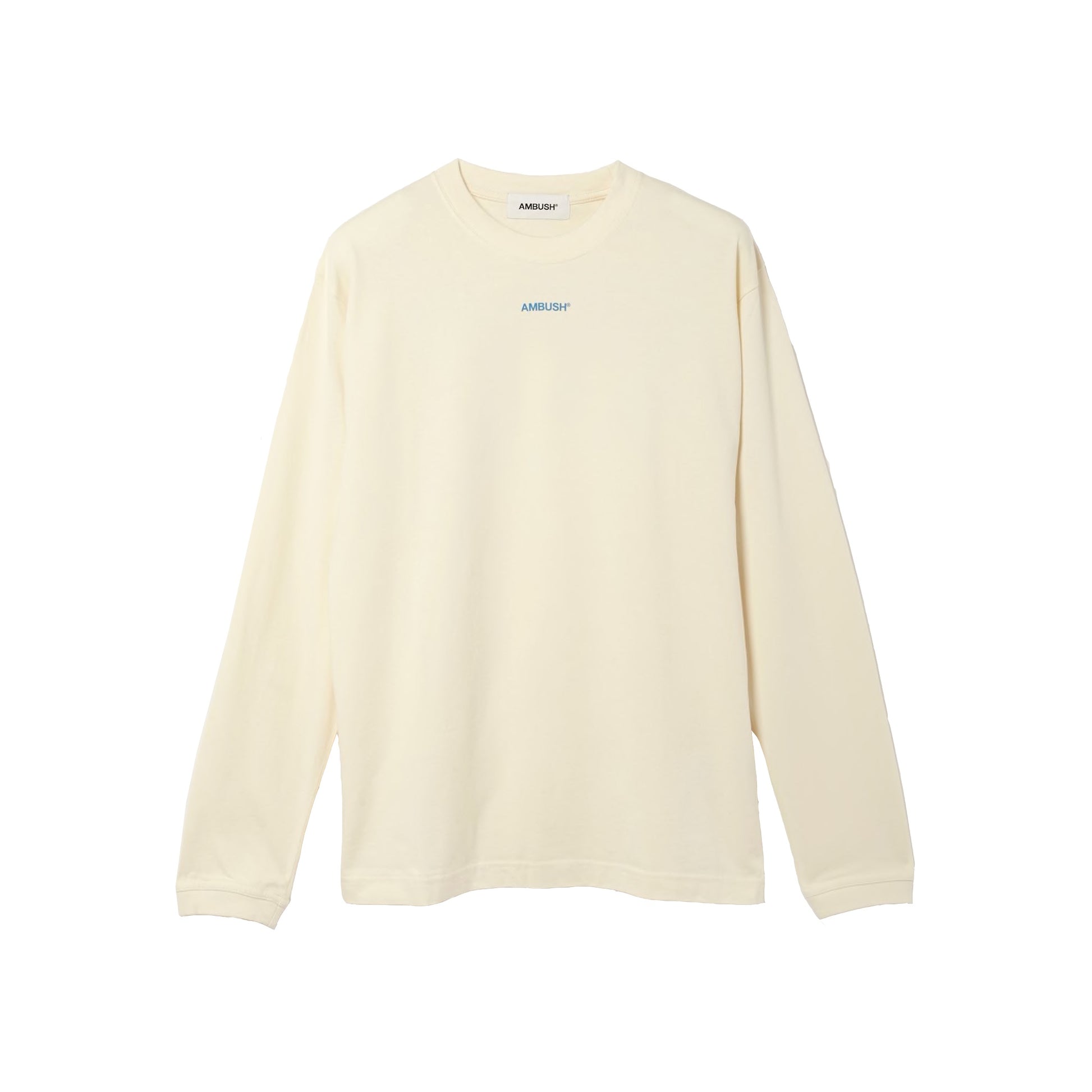 Ambush XL Logo Long Sleeve T-Shirt -Off White, Clothing- re:store-melbourne-Ambush