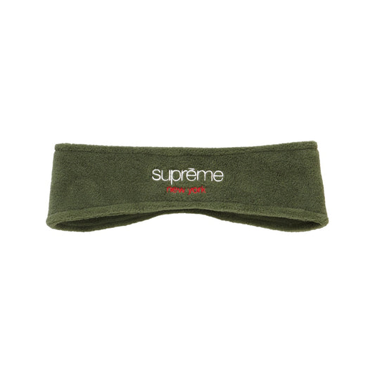 Supreme Polartec Headband Dark Green, Accessories- dollarflexclub
