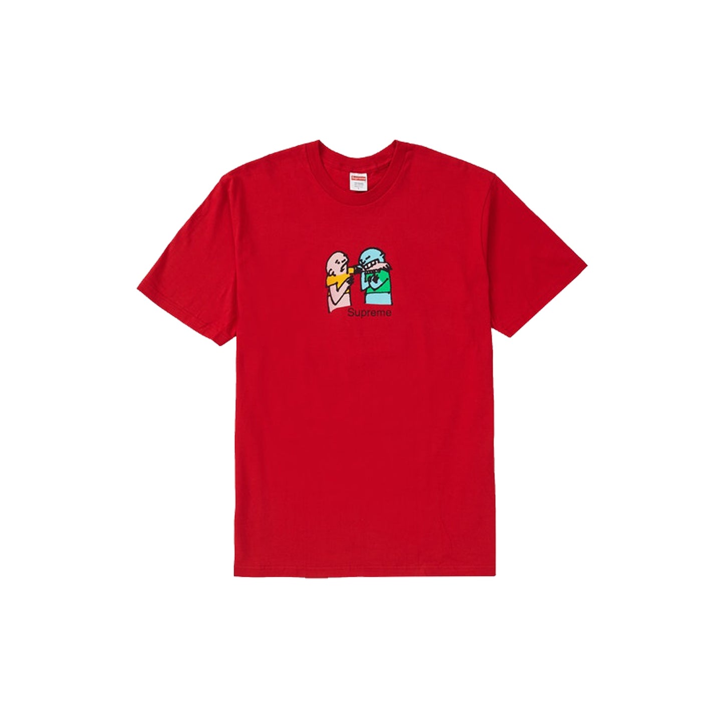 Supreme Bite Tee -Red, Clothing- dollarflexclub