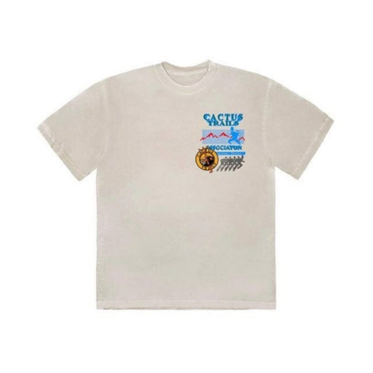 Travis Scott Cactus Trails Assn T-Shirt Cream, Clothing- re:store-melbourne-Travis Scott