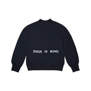 Kanye West Jesus is King Chicago Painting Crewneck, Clothing- dollarflexclub