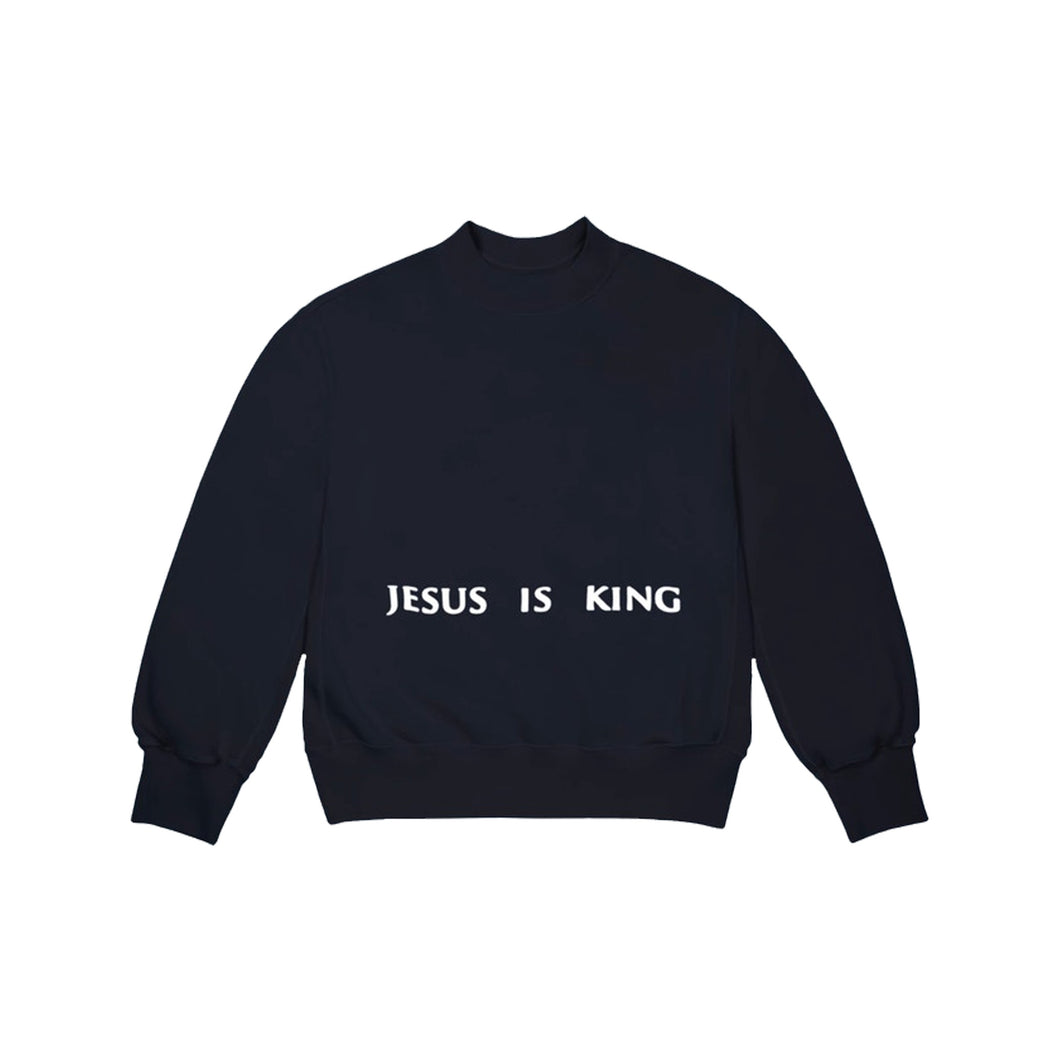 Kanye West Jesus is King Chicago Painting Crewneck, Clothing- dollarflexclub