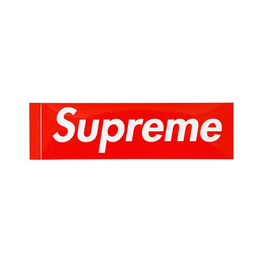 Supreme Box Logo Sticker -Red, Sticker- dollarflexclub