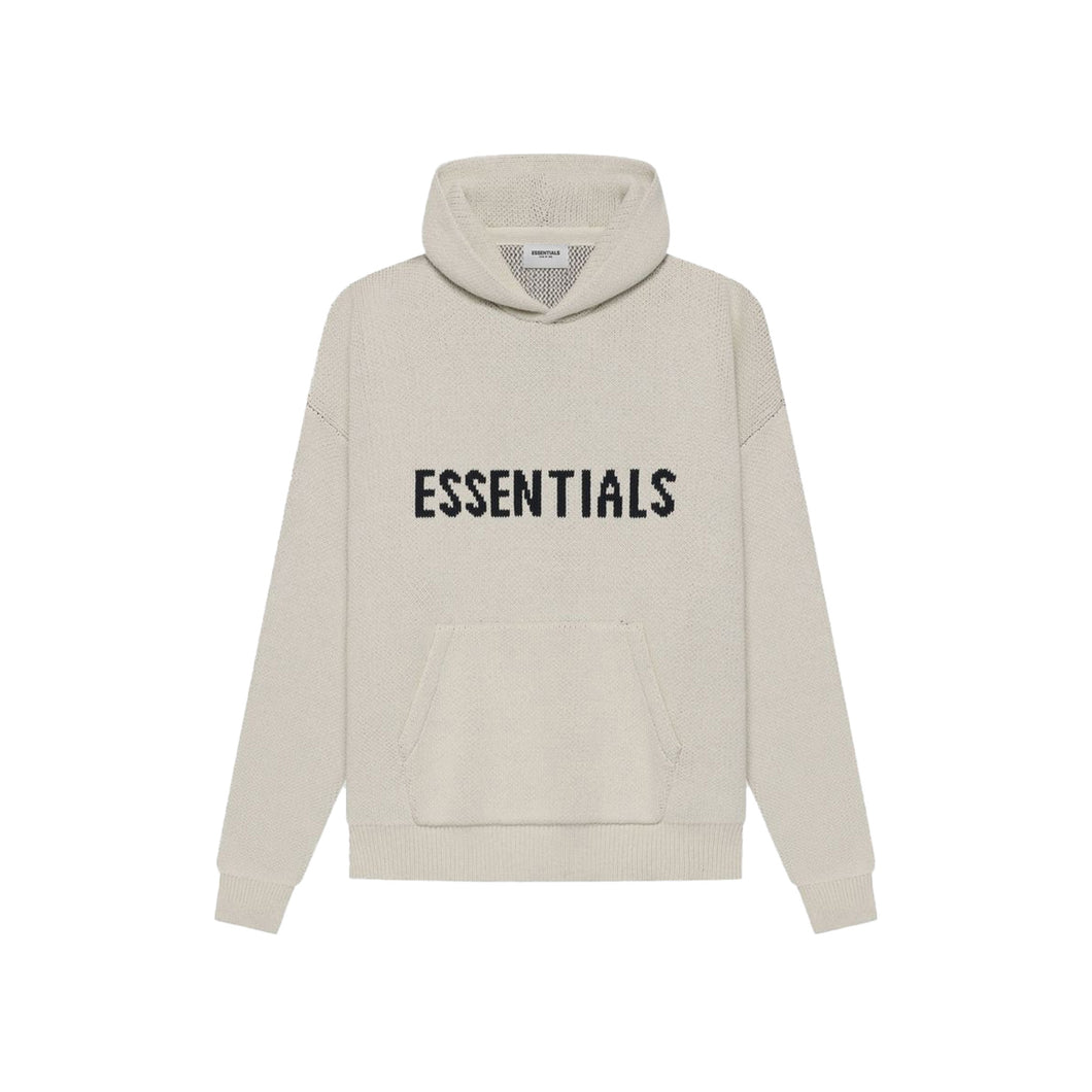 Fear of God Essentials Knit Pullover Hoodie Moss (SS21), Clothing- re:store-melbourne-Fear of God Essentials