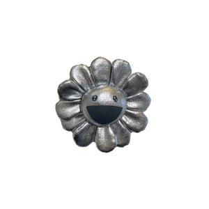 Takashi Murakami ComplexCon Flower Plush Pin Silver, Collectibles- dollarflexclub