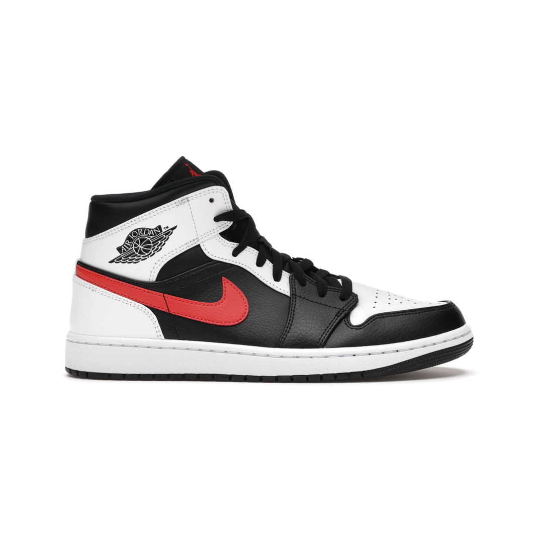 Jordan 1 Mid Black Chile Red White, Shoe- re:store-melbourne-Nike Jordan
