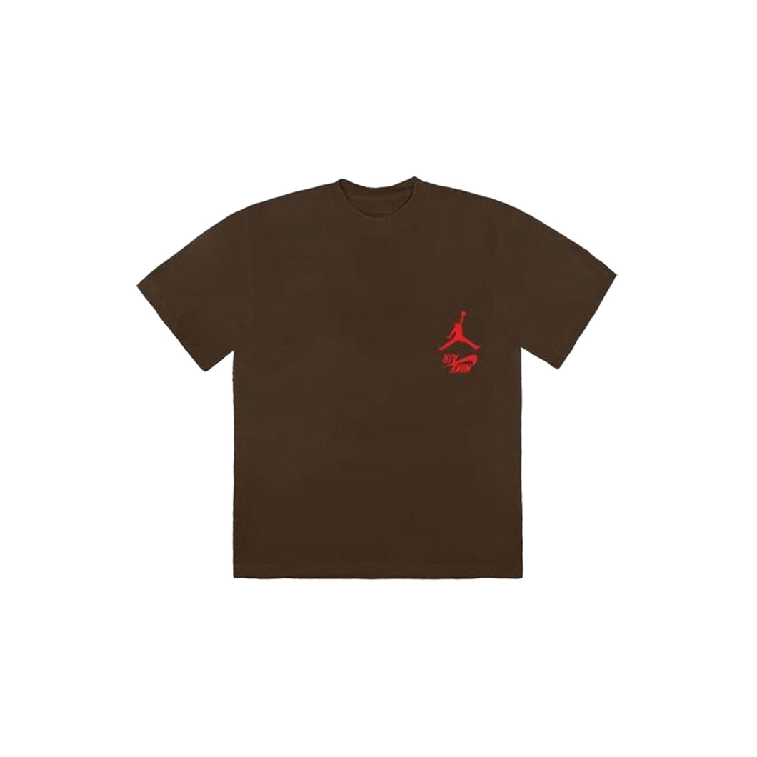 Travis Scott x Nike Jordan Cactus Jack Highest T Shirt -Brown, Clothing- dollarflexclub