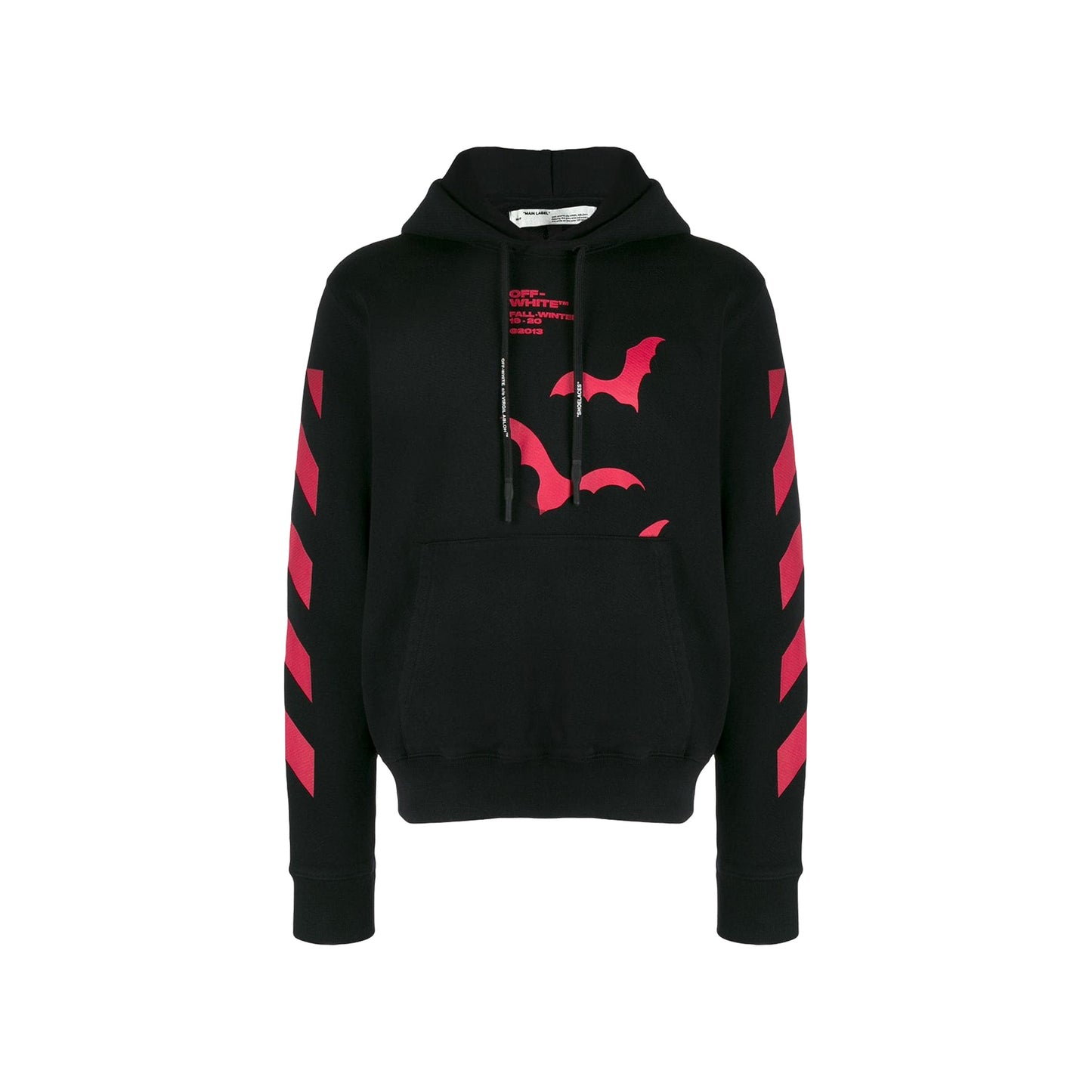 Off-White Bats Print Hoodie, Clothing- dollarflexclub