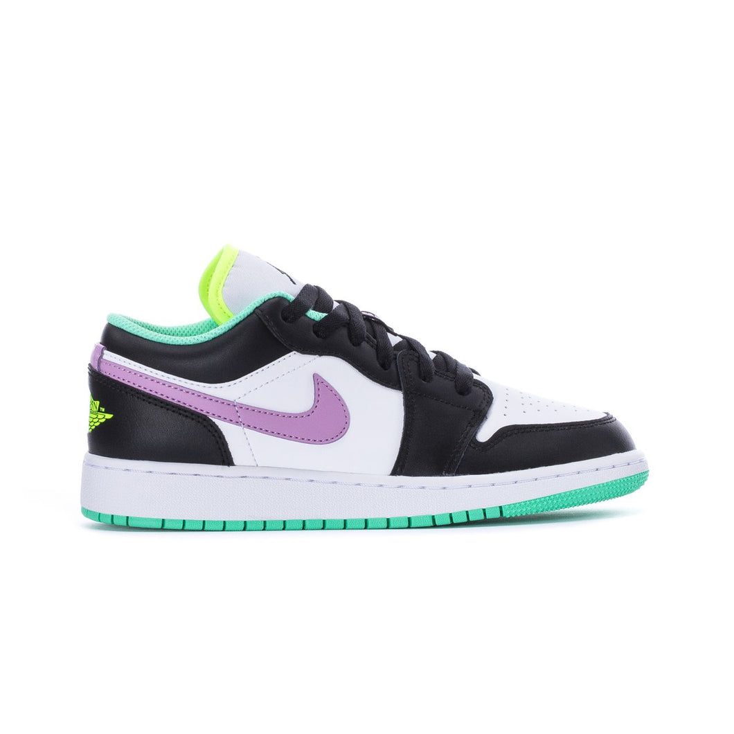 Jordan 1 Low White Violet Shock (GS), Shoe- re:store-melbourne-Nike Jordan