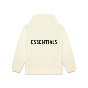 Fear of God Essentials Knit Hoodie Cream, Clothing- re:store-melbourne-Fear of God Essentials
