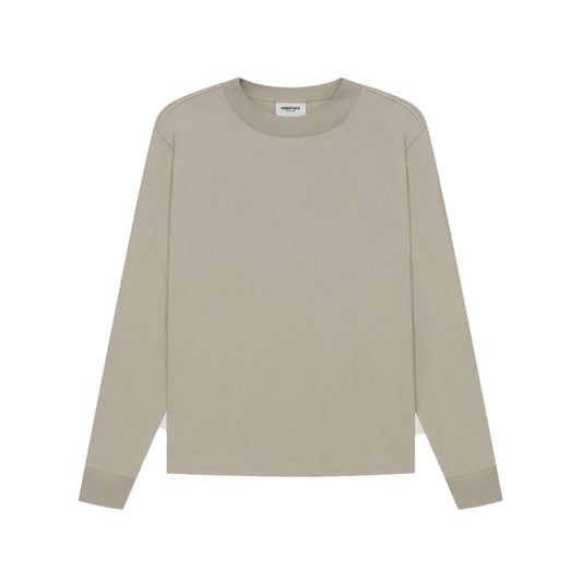 Fear Of God Essentials Long Sleeve T-shirt Moss/Goat SS21, Clothing- re:store-melbourne-Fear of God Essentials