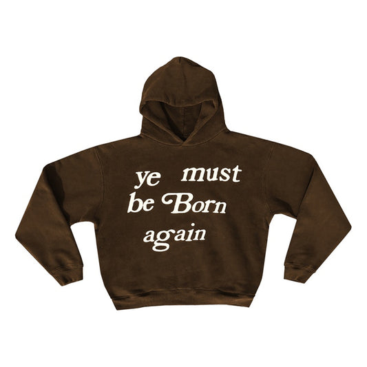 Cactus Plant Flea Market Born Again Hoodie Brown, Clothing- re:store-melbourne-CPFM