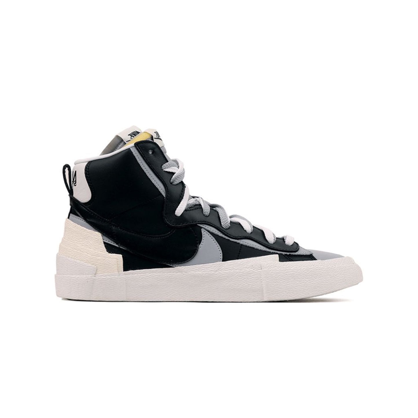 Nike Blazer Mid sacai Black Grey, Shoe- dollarflexclub