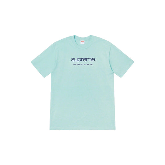 Supreme Shop Tee Light Teal, Clothing- dollarflexclub