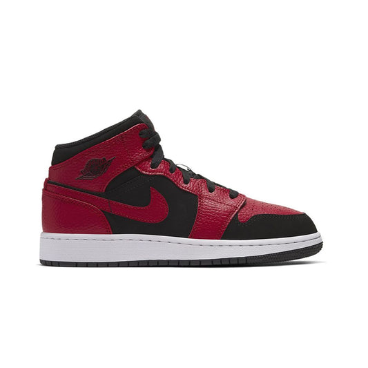 Jordan 1 Mid Reverse Bred (GS), Shoe- dollarflexclub