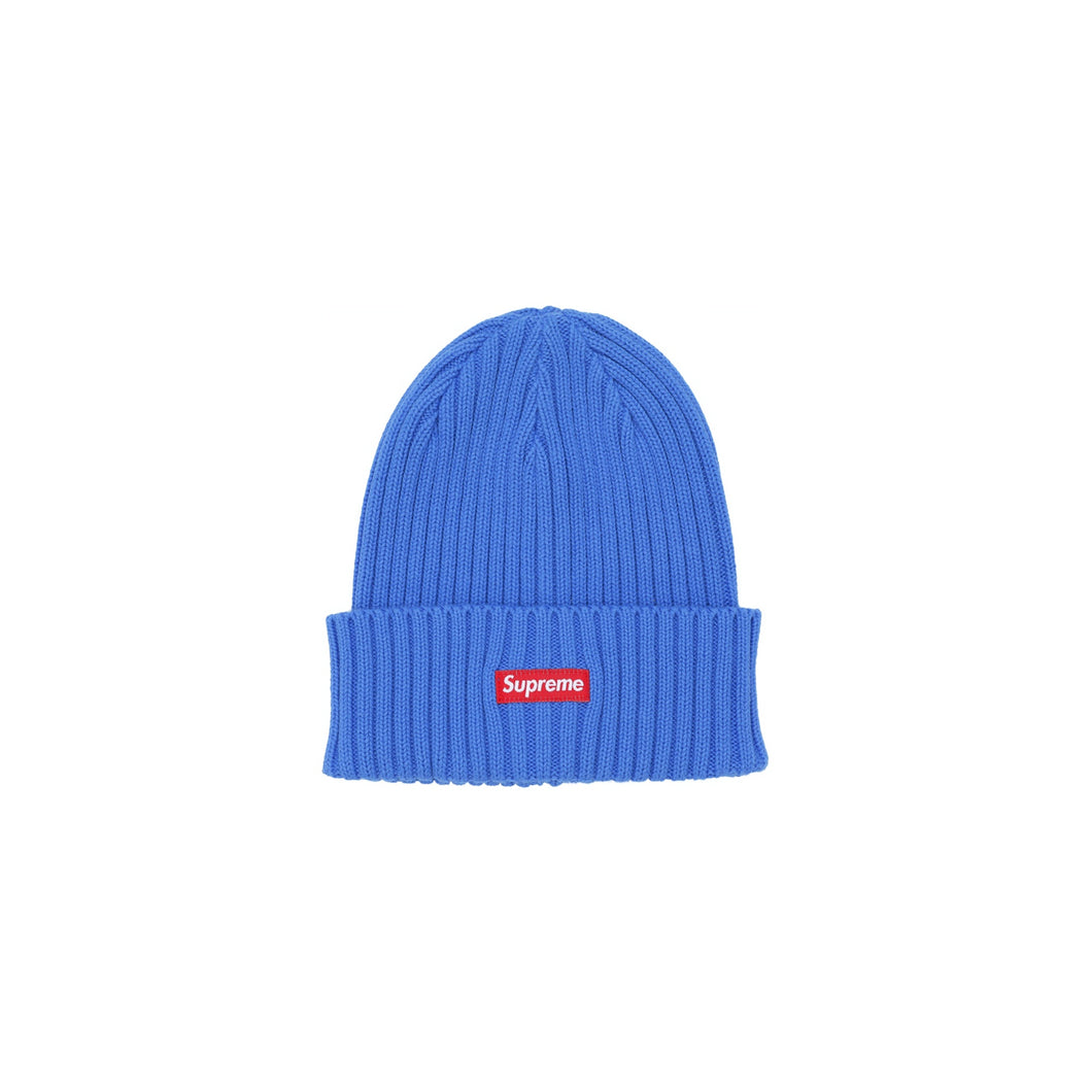 Supreme Overdyed Ribbed Beanie (SS18) Washed Royal, Accessories- re:store-melbourne-Supreme