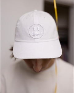 Drew house mascot dad hat White, Accessories- re:store-melbourne-Drew House