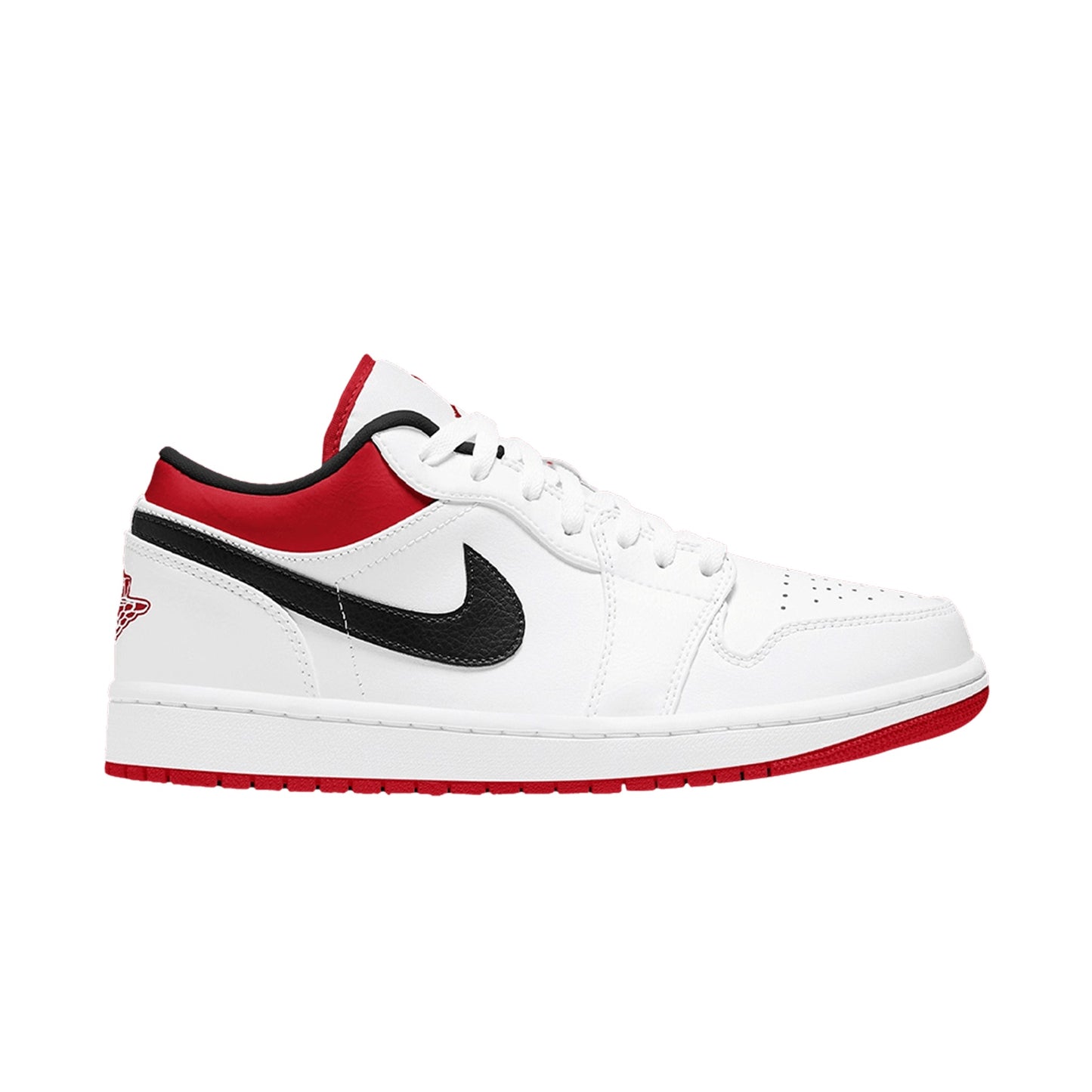 Jordan 1 Low White Gym Red, Shoe- re:store-melbourne-Nike Jordan