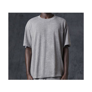 Fear of God Essentials Collar Print T-Shirt Grey, Clothing- re:store-melbourne-Fear of God Essentials