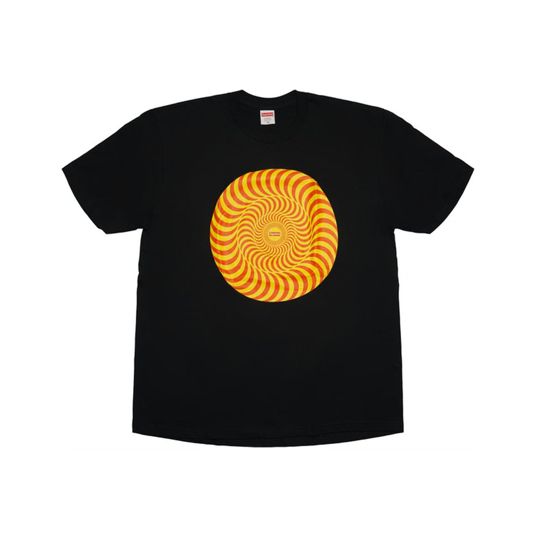Supreme Spitfire Classic Swirl T-Shirt Black, Clothing- re:store-melbourne-Supreme