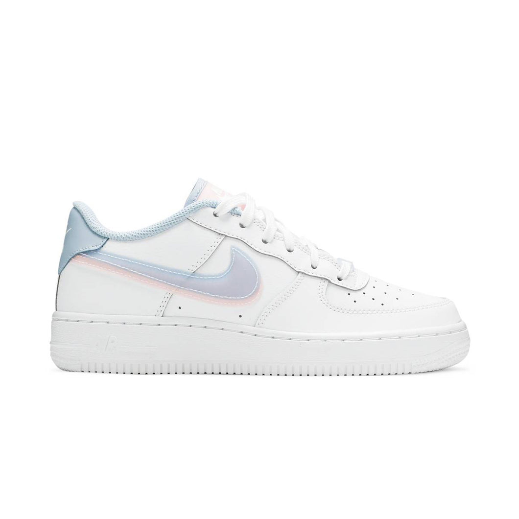 Nike Air Force 1 Lv8 Double Swoosh White Light Armory Blue (GS), Shoe- re:store-melbourne-Nike