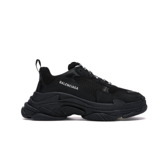 Balenciaga Triple S Black (2019) -(Box damaged), Shoe- dollarflexclub