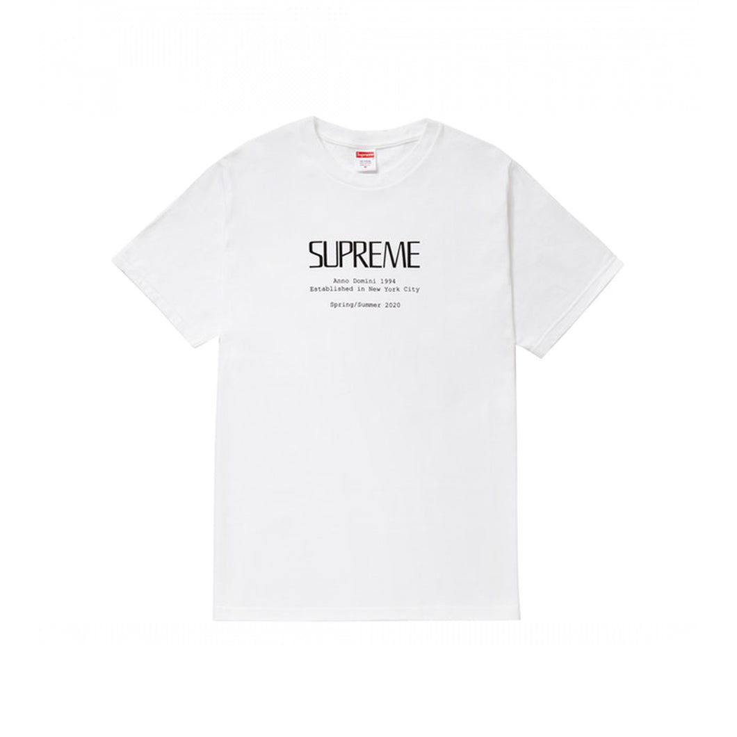 Supreme Anno Domini Tee White, Clothing- re:store-melbourne-Supreme