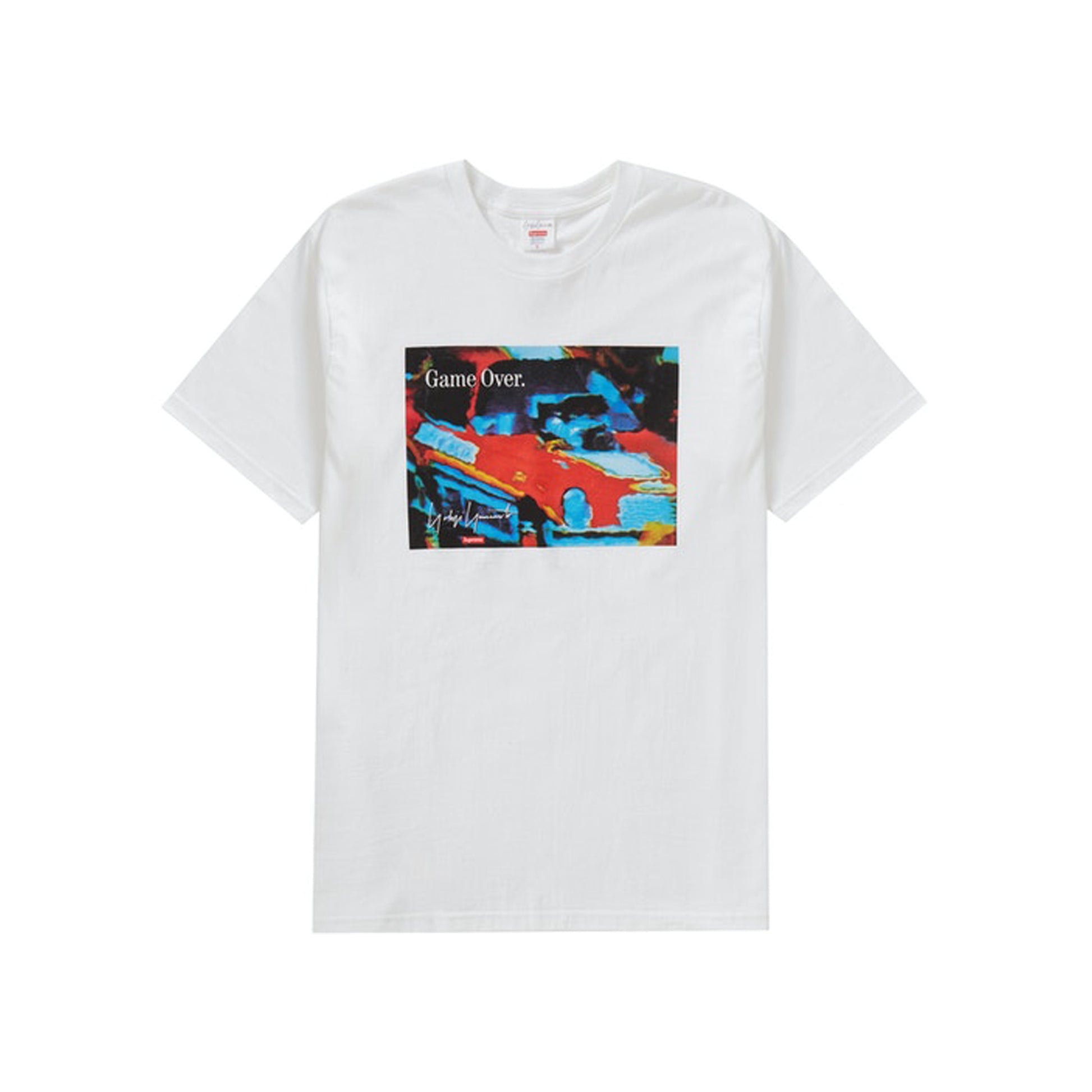 Supreme Yohji Yamamoto Game Over Tee White, Clothing- re:store-melbourne-Supreme