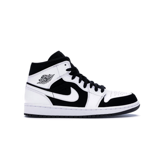 Jordan 1 Mid White Black, Shoe- dollarflexclub