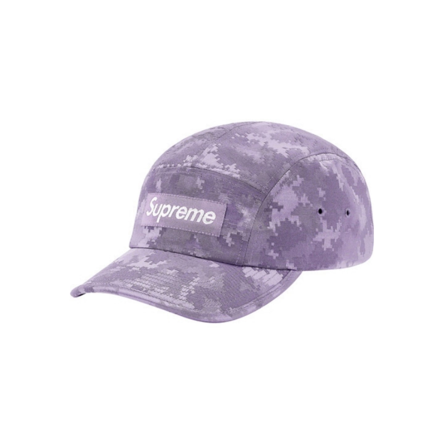 Supreme Satin Digi Camo Camp Cap Light Purple, Accessories- re:store-melbourne-Supreme