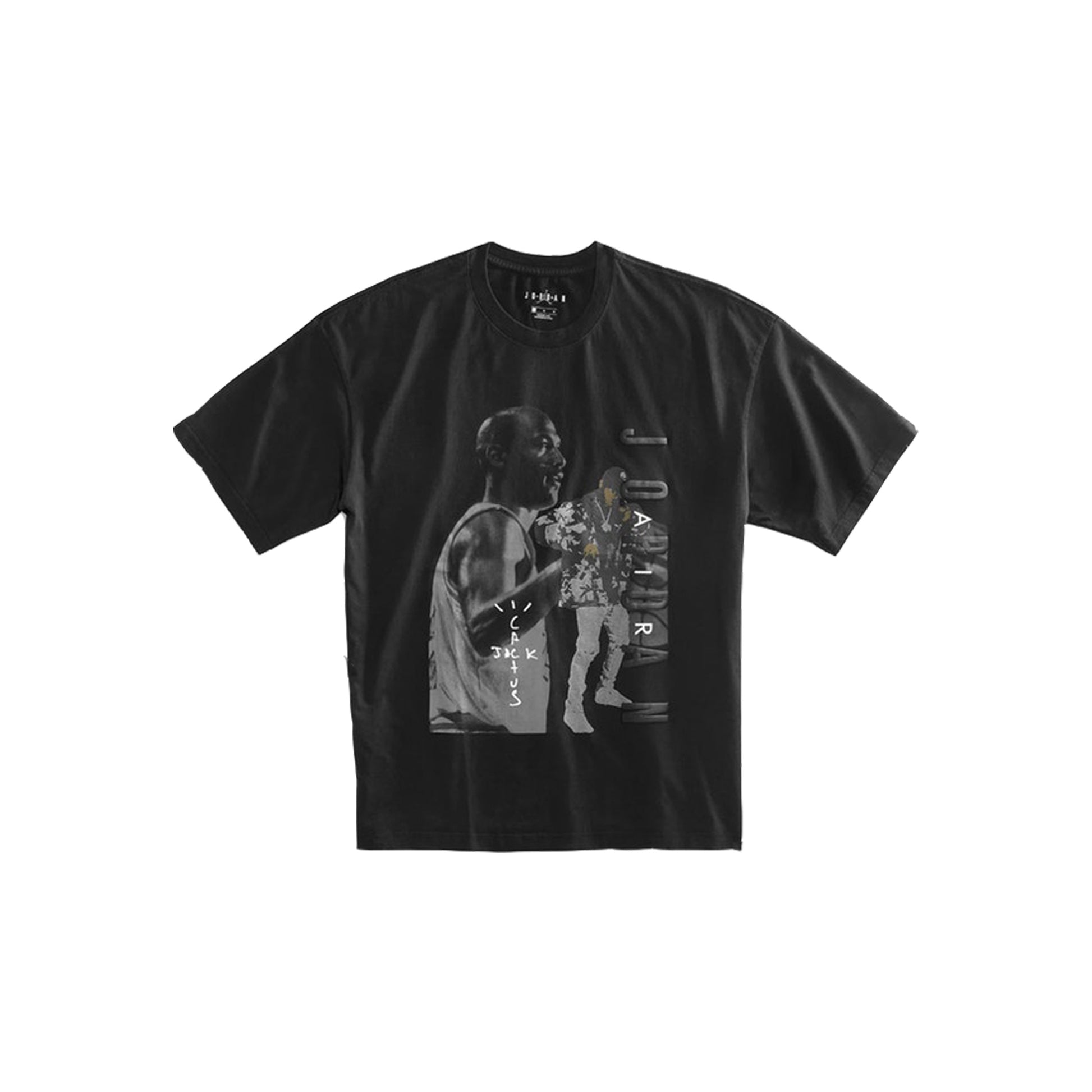 Travis Scott x Nike Jordan Tee -Black, Clothing- dollarflexclub