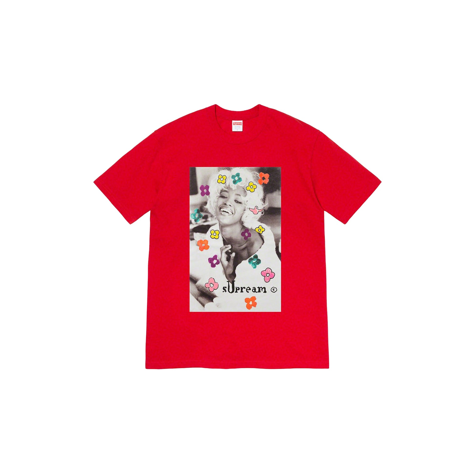 Supreme Naomi Tee Red, Clothing- dollarflexclub