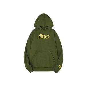 Justin Bieber x Drew House Secret SS Hoodie - olive, Clothing- re:store-melbourne-Drew House