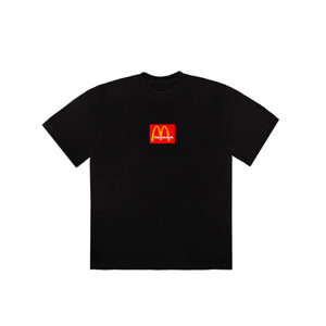 Travis Scott x McDonald's Sesame II T-Shirt Black/Red, Clothing- re:store-melbourne-Travis Scott