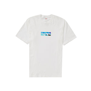 Supreme Emilio Pucci Box Logo Tee White/Blue, Clothing- re:store-melbourne-Supreme